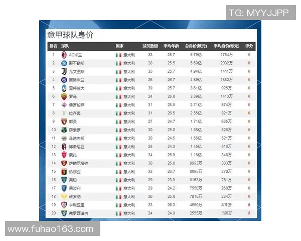 西甲德甲意甲英超各大联赛球队对比大全